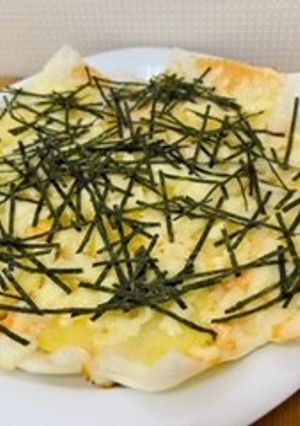 めんたい餅ピザ【ここから栄養士】-レシピのメイン写真