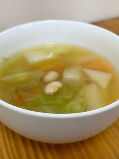 野菜いっぱいみそ汁【ここから栄養士】-レシピのメイン写真