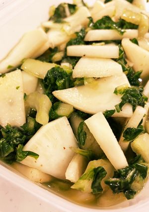 揉んで置くだけ!大根(白菜)のお漬物-レシピのメイン写真