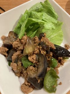 ナスとひき肉のパパッと甜麺醤炒め-レシピのメイン写真