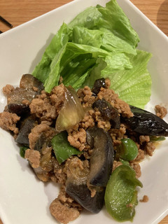ナスとひき肉のパパッと甜麺醤炒め-レシピのメイン写真