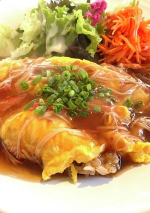 黒酢あんかけ炒飯天津風-レシピのメイン写真