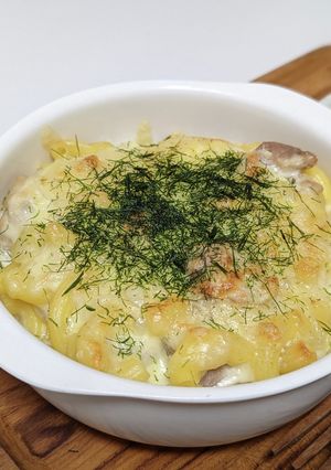 冬にぴったり。青のり香るグラタン-レシピのメイン写真
