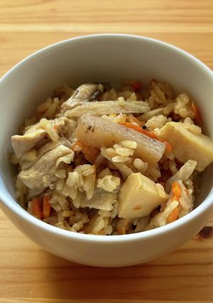 具材たくさん炊き込みご飯-レシピのメイン写真