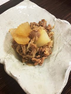 大根と豚肉の煮物-レシピのメイン写真
