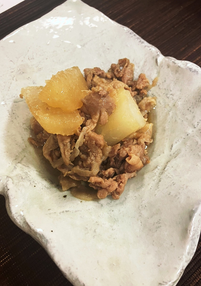 大根と豚肉の煮物-レシピのメイン写真