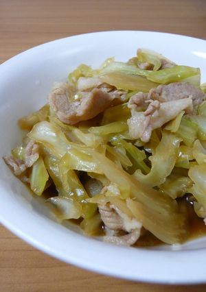 丼にしてもおいしい♪豚キャベツ-レシピのメイン写真