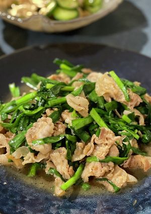 醤油と味覇だけ！簡単豚ニラ炒め♡-レシピのメイン写真