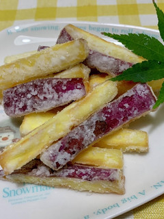 サクサク♪おさつ揚げ-レシピのメイン写真