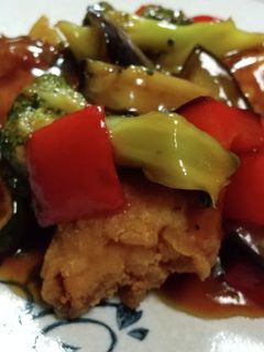 鶏唐揚げの甘酢あんかけ-レシピのメイン写真