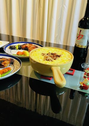 父さんとクリスマス2022パスタグラタン-レシピのメイン写真