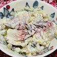 ホッキ貝とミックスビーンズのサラダ