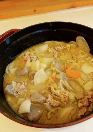 ごぼうたっぷり甘酒入り豚汁-レシピのメイン写真