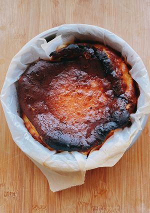 簡単焼き芋バスクチーズケーキ-レシピのメイン写真