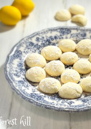 米粉で作る・レモン味のクリンクルクッキー-レシピのメイン写真
