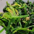定番の副菜 ほうれん草のごま和え