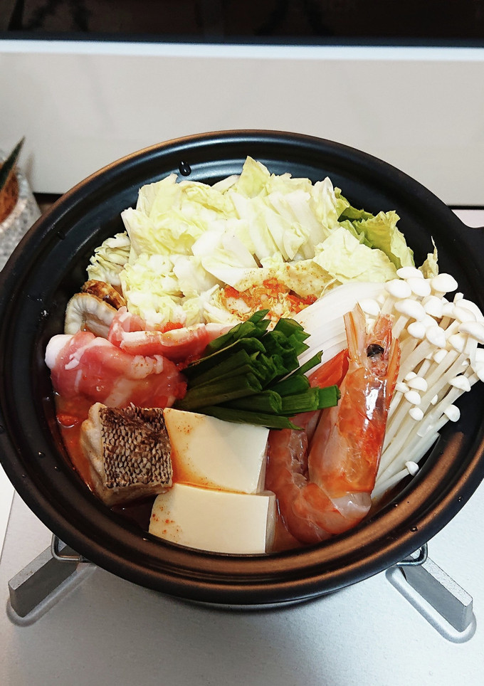 海鮮キムチ鍋-レシピのメイン写真