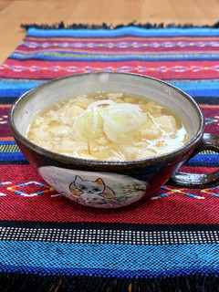 豆腐と卵白のお味噌汁-レシピのメイン写真