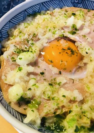 チキンラーメン●チャーシューエッグ-レシピのメイン写真
