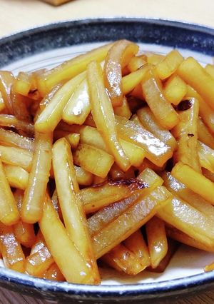 大根のきんぴら。-レシピのメイン写真
