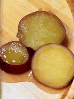 クッキングプロで作る、サツマイモの甘煮-レシピのメイン写真