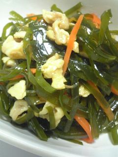 切り昆布と✿鶏皮の✿きんぴら-レシピのメイン写真