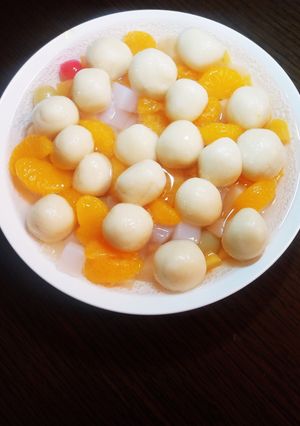 簡単☆豆腐白玉フルーツポンチ-レシピのメイン写真