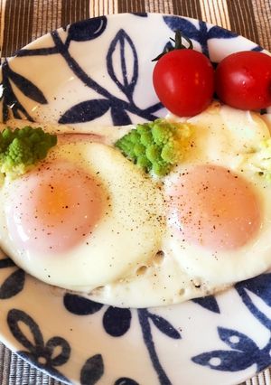 キレイな目玉焼き-レシピのメイン写真