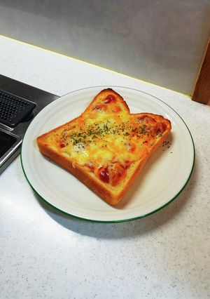 最強手抜き！ ピザトースト-レシピのメイン写真