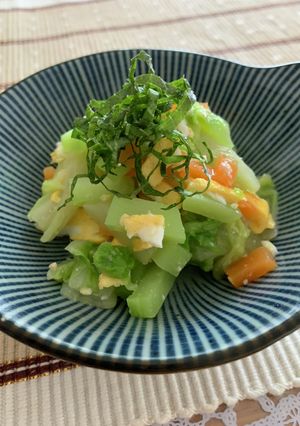 ブロッコリーの芯deサラダ-レシピのメイン写真