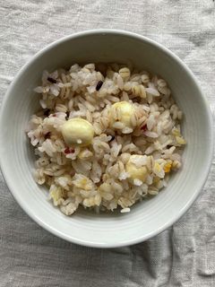 簡単♪薬膳 蓮の実ごはん-レシピのメイン写真