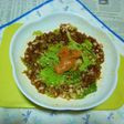 白菜の醤油レンチン+明太のタパス
