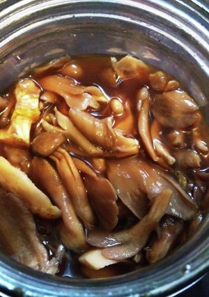 きのこの蜂蜜と赤ワインの醤油漬け-レシピのメイン写真