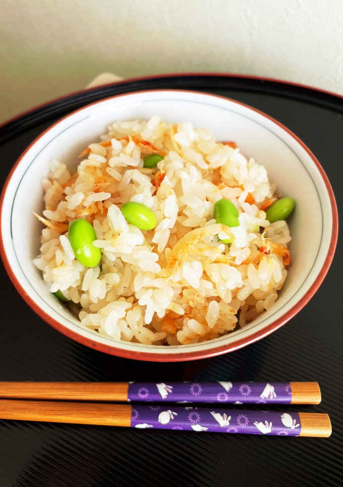 桜エビと枝豆ご飯-レシピのメイン写真