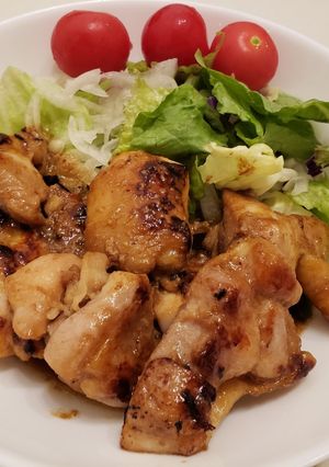 【10分】煮豚スピンオフ～鳥もも肉焼き～-レシピのメイン写真