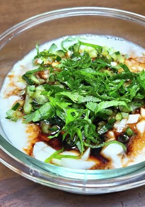 食感がたまらない★大葉&胡瓜入りとろろ-レシピのメイン写真