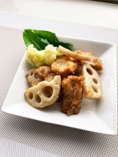 レンコンと豚肉甘辛煮-レシピのメイン写真