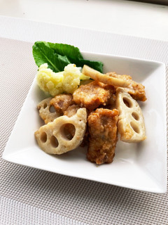 レンコンと豚肉甘辛煮-レシピのメイン写真