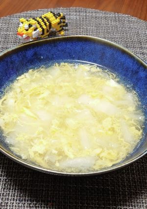 白菜のかき玉子スープ-レシピのメイン写真