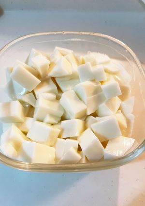 懐かしの味　素朴な美味しさ　牛乳寒天　-レシピのメイン写真