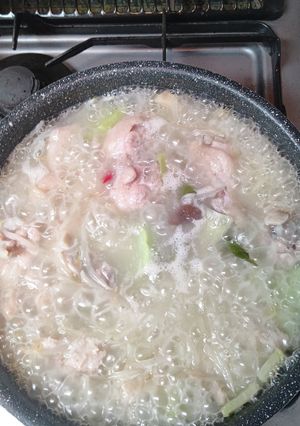 簡単パイタンスープ水炊き-レシピのメイン写真