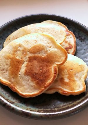 ♡大豆水煮と粉チーズのホットケーキ♡-レシピのメイン写真