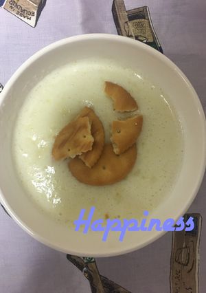 クラッカーと食べる白菜入りポタージュ-レシピのメイン写真
