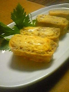 とりそぼろで卵焼き-レシピのメイン写真