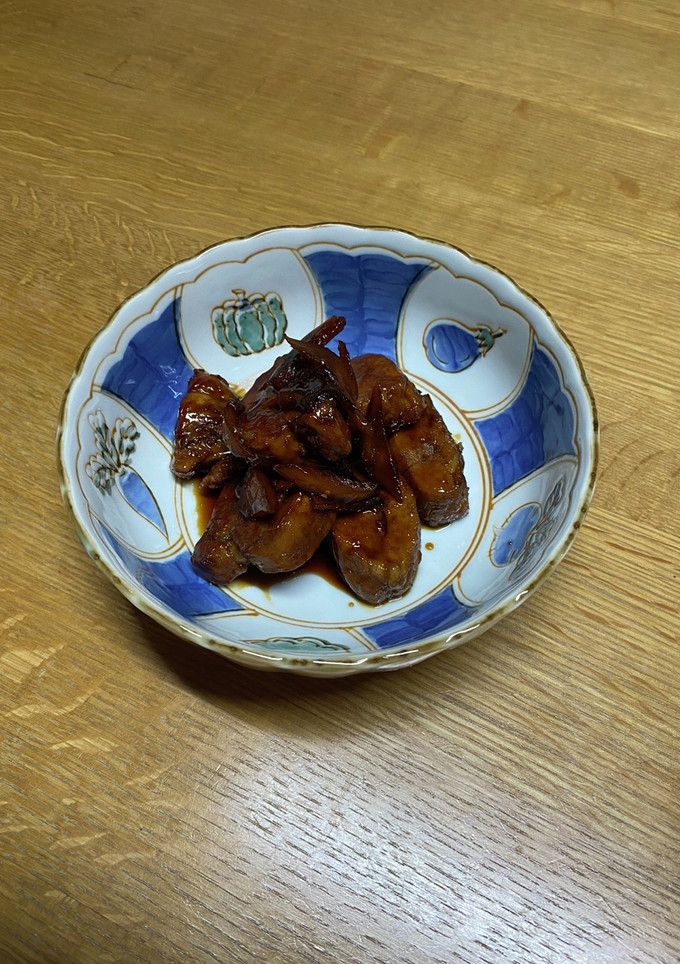 豚ヒレ肉と生姜の佃煮風2022-レシピのメイン写真