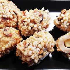 รูปของ ノンフライヤーで磯辺揚げ