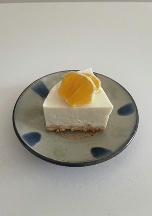 青みかんレアチーズケーキ-レシピのメイン写真