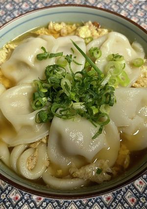 水餃子うどん-レシピのメイン写真
