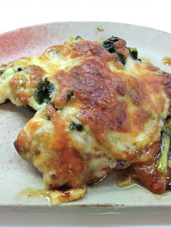 いわし缶と小松菜のマヨチーズ焼き-レシピのメイン写真