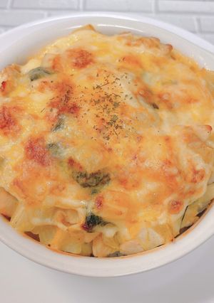 白菜とチキンの豆乳カレードリア-レシピのメイン写真